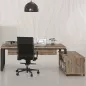 PRESTIGE│Bureau Direction avec meuble retour ouvert