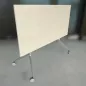 HAWORTH│Table abattante 140x70│Erable blanc/Gris alu HAWORTH│Table abattante 140x70│Erable blanc/Gris alu