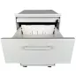 LO LISTA│Caisson sous bureau 964 - 3 Tiroirs │Profondeur 60 cm│Gris alu/Gris clair LO LISTA│Caisson sous bureau 964 - 3 Tiroirs │Profondeur 60 cm│Gris alu/Gris clair