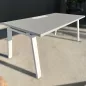 ALEA│Modèle Atreo│Bureau L 160 x p 80 cm x H Réglable│Gris clair / Blanc ALEA│Modèle Atreo│Bureau L 160 x p 80 cm x H Réglable│Gris clair / Blanc