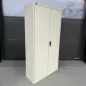 LO LISTA│Armoire Haute portes rentrantes L 100 x p 40 x H 195 cm│Beige/Gris clair LO LISTA│Armoire Haute portes rentrantes L 100 x p 40 x H 195 cm│Beige/Gris clair