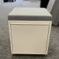 SITAG SYSTEM│Caisson sur roulettes avec top coussin tissu │Profondeur 40 cm│Blanc/Gris clair SITAG SYSTEM│Caisson sur roulettes avec top coussin tissu │Profondeur 40 cm│Blanc/Gris clair