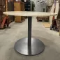 LO LISTA│Table ronde ø 100 cm│Erable blanc / Anthracite