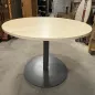 LO LISTA│Table ronde ø 100 cm│Erable blanc / Anthracite
