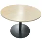 LO LISTA│Table ronde ø 120 cm│Erable blanc / Anthracite LO LISTA│Table ronde ø 120 cm│Erable blanc / Anthracite