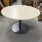LO LISTA│Table ronde ø 120 cm│Erable blanc / Anthracite LO LISTA│Table ronde ø 120 cm│Erable blanc / Anthracite