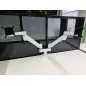 SITAG│Support Ecran articulé 2 écrans standard│Blanc SITAG│Support Ecran articulé 2 écrans standard│Blanc