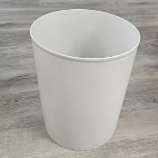 TRASH│Corbeille à papiers ABS Blanche│13 Litres
