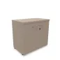 QUIETUDE│Armoire portes battantes L 80 cm x H 72-104-136-201 cm│8 Coloris à choix