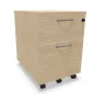 COMFORT│Caisson 2-3 tiroirs mélaminé sous bureau│L 42 x p 59 x H 60 cm