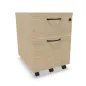 COMFORT│Caisson 2-3 tiroirs mélaminé sous bureau│L 42 x p 59 x H 60 cm