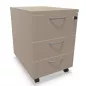 COMFORT│Caisson 2-3 tiroirs mélaminé sous bureau│L 42 x p 59 x H 60 cm COMFORT│Caisson 2-3 tiroirs mélaminé sous bureau│L 42 x p 59 x H 60 cm