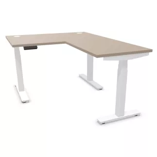 ENVOL EVO RETOUR│Bureau électrique 3 moteurs - 4 mémoires de position - USB A+C