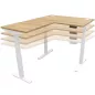 ENVOL EVO RETOUR│Bureau électrique 3 moteurs - 4 mémoires de position - USB A+C