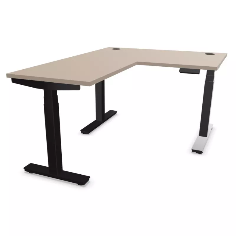 ENVOL EVO RETOUR│Bureau électrique 3 moteurs - 4 mémoires de position - USB A+C