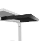 TIROIR EVL│Hauteur 4 cm│fixation sous bureau│Acier Noir
