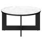 ADRIA│Table basse ronde│⌀ 82xh43 cm