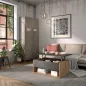 URBAN│Table basse relevante "Up&Down"│60x90xh44/55 cm URBAN│Table basse relevante "Up&Down"│60x90xh44/55 cm