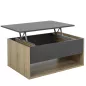 URBAN│Table basse relevante "Up&Down"│60x90xh44/55 cm URBAN│Table basse relevante "Up&Down"│60x90xh44/55 cm