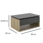 URBAN│Table basse relevante "Up&Down"│60x90xh44/55 cm URBAN│Table basse relevante "Up&Down"│60x90xh44/55 cm