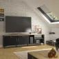 MANCHESTER│Banc TV 3 portes 1 niche │41x190xh55 cm MANCHESTER│Banc TV 3 portes 1 niche │41x190xh55 cm
