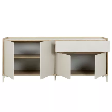 LENK│Buffet 4 portes 1 tiroir │41x186xh77 cm