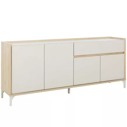 LENK│Buffet 4 portes 1 tiroir │41x186xh77 cm