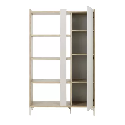 LENK│Bibliothèque 1 porte │36x100xh161 cm
