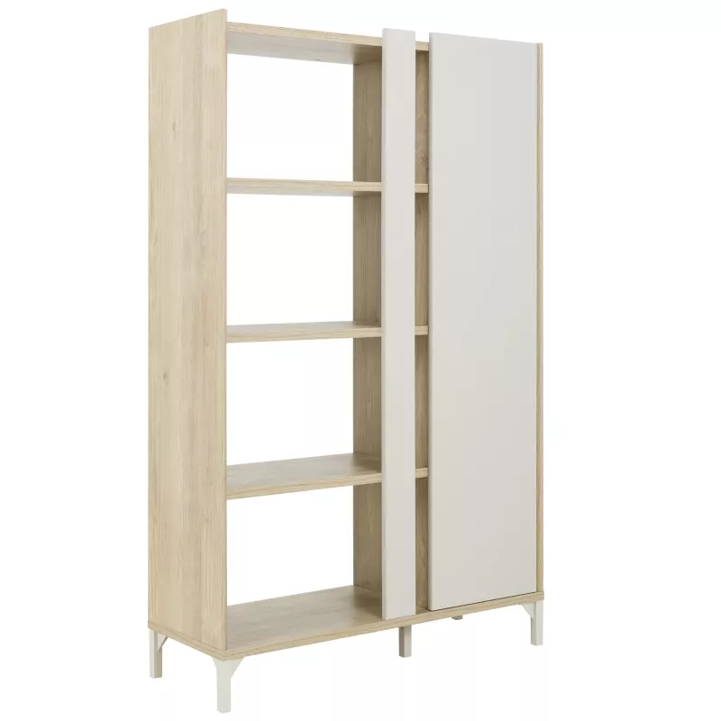 LENK│Bibliothèque 1 porte │36x100xh161 cm LENK│Bibliothèque 1 porte │36x100xh161 cm