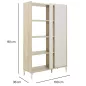 LENK│Bibliothèque 1 porte │36x100xh161 cm LENK│Bibliothèque 1 porte │36x100xh161 cm