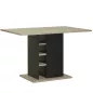 OXFORD│Table cuisine avec 1 porte 3 étagères│80x120xh75 cm OXFORD│Table cuisine avec 1 porte 3 étagères│80x120xh75 cm