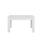 FLORINE BLANCHE│Table rectangulaire 1 allonge│90x140/185xh77 cm FLORINE BLANCHE│Table rectangulaire 1 allonge│90x140/185xh77 cm