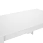 FLORINE BLANCHE│Table rectangulaire 1 allonge│90x140/185xh77 cm FLORINE BLANCHE│Table rectangulaire 1 allonge│90x140/185xh77 cm