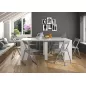 LIWENN BLANCHE│Table console extensible│90x58/193xh77 cm LIWENN BLANCHE│Table console extensible│90x58/193xh77 cm