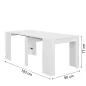LIWENN BLANCHE│Table console extensible│90x58/193xh77 cm LIWENN BLANCHE│Table console extensible│90x58/193xh77 cm