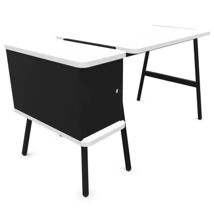 ALTO│Bureau avec extension caisson