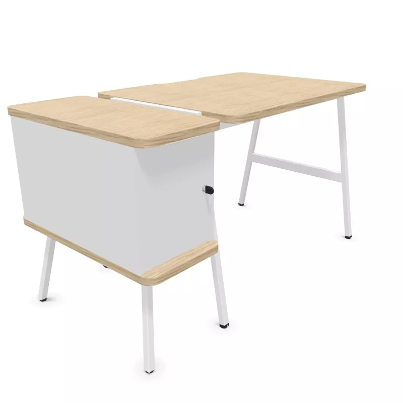 ALTO│Bureau avec extension caisson