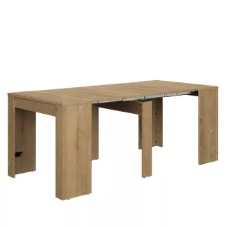 LIWENN CHÊNE│Table console extensible│90x58/193xh77 cm
