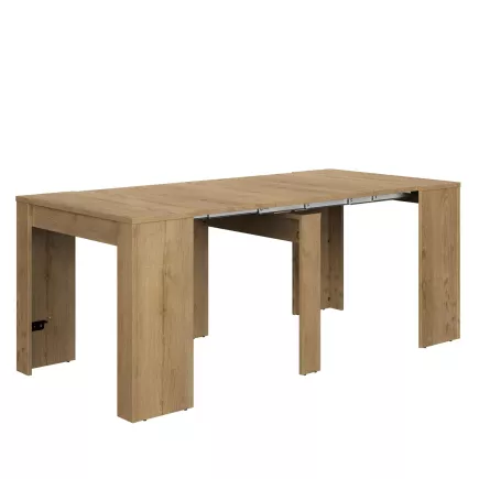 LIWENN CHÊNE│Table console extensible│90x58/193xh77 cm