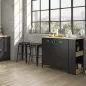 MANCHESTER│Bar pivotant 2 portes │45/136x115/94xh93 cm MANCHESTER│Bar pivotant 2 portes │45/136x115/94xh93 cm