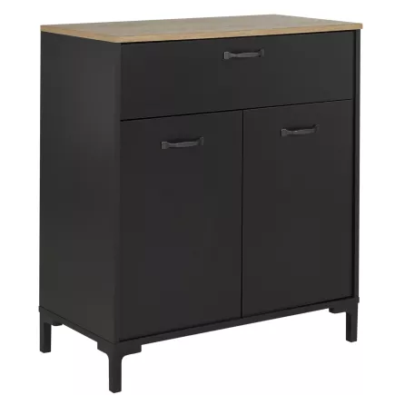 MANCHESTER│Buffet 1 tiroir 2 portes │60x100xh92 cm