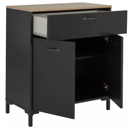 MANCHESTER│Buffet 1 tiroir 2 portes │60x100xh92 cm