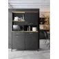MANCHESTER│Vaisselier 3 portes 1 tiroir│41x119xh180 cm MANCHESTER│Vaisselier 3 portes 1 tiroir│41x119xh180 cm