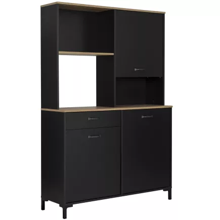 MANCHESTER│Vaisselier 3 portes 1 tiroir│41x119xh180 cm