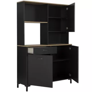 MANCHESTER│Vaisselier 3 portes 1 tiroir│41x119xh180 cm