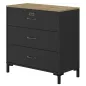 MANCHESTER│Commode 3 tiroirs│40x81xh82 cm MANCHESTER│Commode 3 tiroirs│40x81xh82 cm