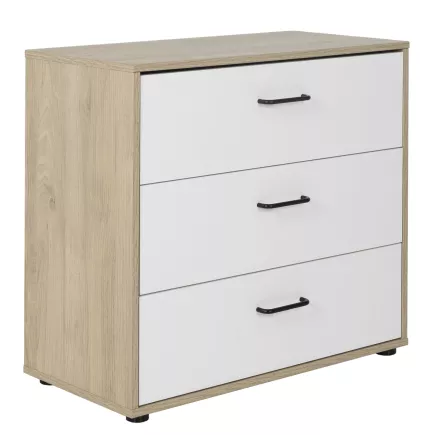 ERWAN│Commode 3 tiroirs│40x81xh74 cm