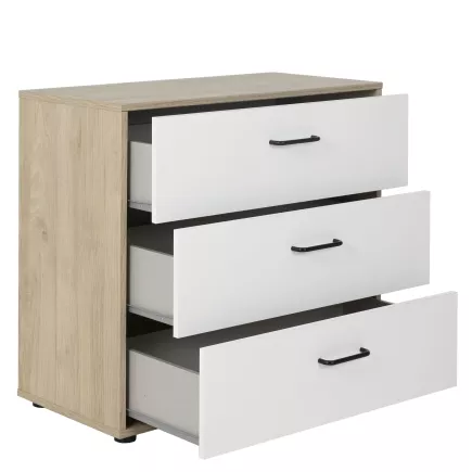 ERWAN│Commode 3 tiroirs│40x81xh74 cm