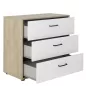 ERWAN│Commode 3 tiroirs│40x81xh74 cm ERWAN│Commode 3 tiroirs│40x81xh74 cm