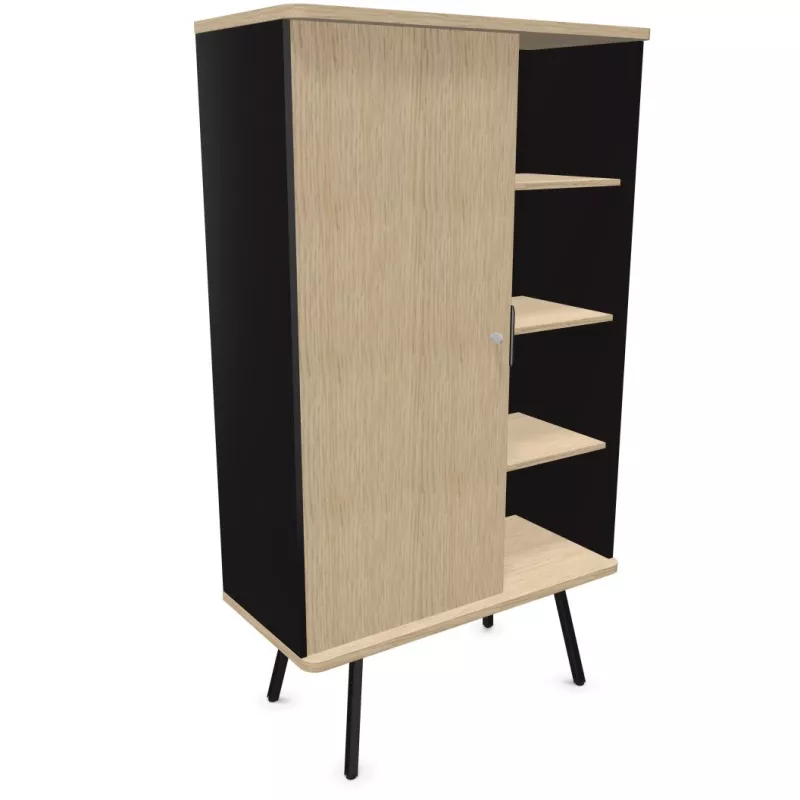 ALTO RANGEMENT | Armoire H176 cm porte battante sur pieds - Design ALTO RANGEMENT | Armoire H176 cm porte battante sur pieds - Design